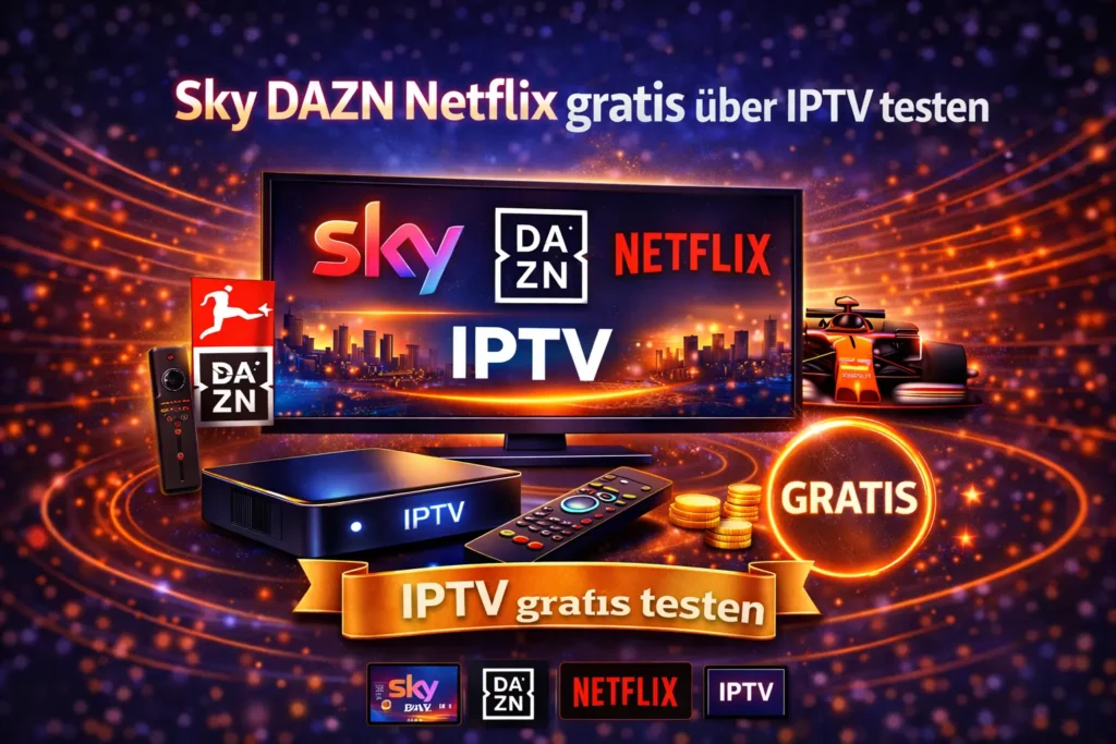 IPTV Sky DAZN Netflix gratis