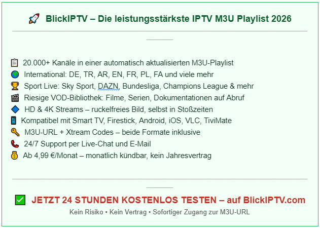 IPTV M3U kaufen